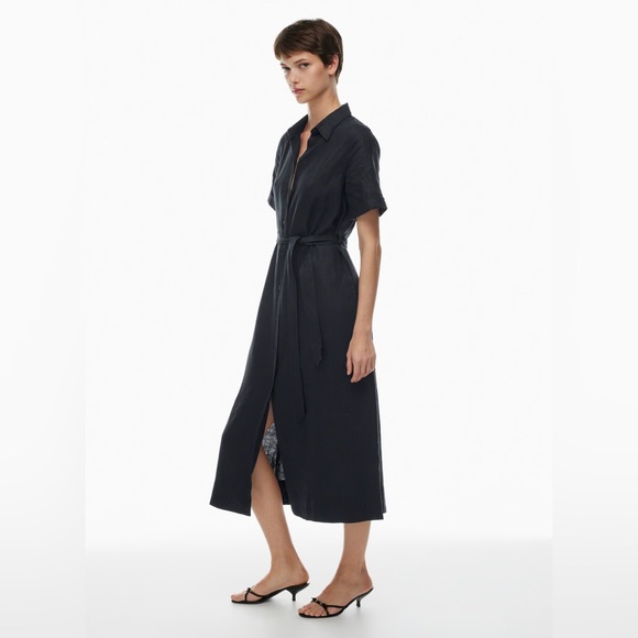 Aritzia Wilfred Eleta Linen Maxi Dress - Picture 11 of 16